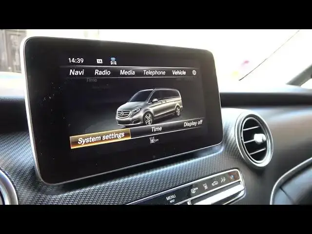 'Video thumbnail for How to Turn Wi-Fi On or Off in Mercedes V Class W447 ( 2014 - now ) - Enable or Disable WiFi'