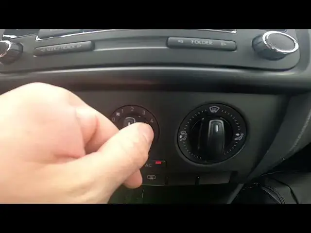 Video thumbnail for How to Change Airflow Power in Seat Toledo IV ( 2012 – 2018 ) - Adjust Blowing Power