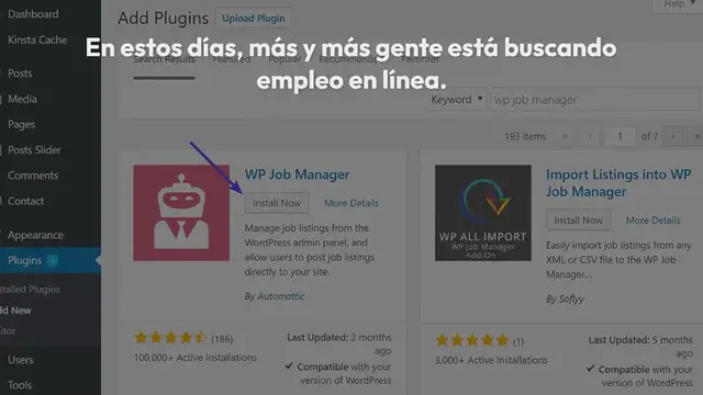 Video thumbnail for WP Job Manager – un Sorprendente Plugin de Bolsa de Empleo para WordPress