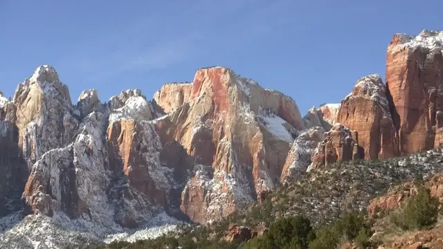 Video thumbnail for Zion Nationalpark | Winterliche Impressionen