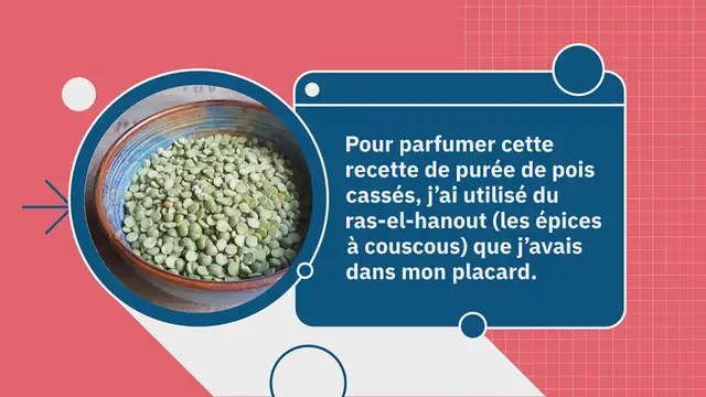 Video thumbnail for Purée de pois cassés à l’ail et aux épices douces