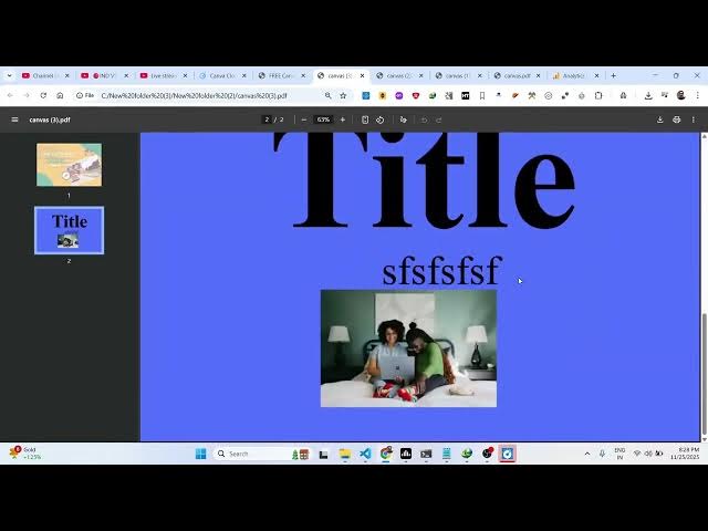 Video thumbnail for Vue.js & TS Tutorial: Build Canva Clone PDF & Image Editor with jsPDF, Fabric.js & Html2Canvas