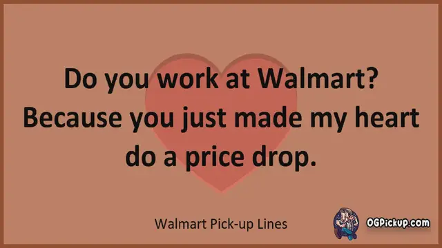 Video thumbnail for Walmart - Pickup-Lines & Rizz for Him & for Her