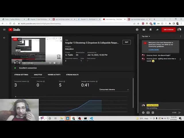 Video thumbnail for Angular 13 Bootstrap 5 Dropdown & Collapsible Responsive Navbar Using ngx-bootstrap-navbar in TS