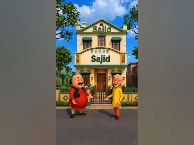 Video thumbnail for #आज motu #Patlu #funny shajid bhai Se Milne Aaye hai