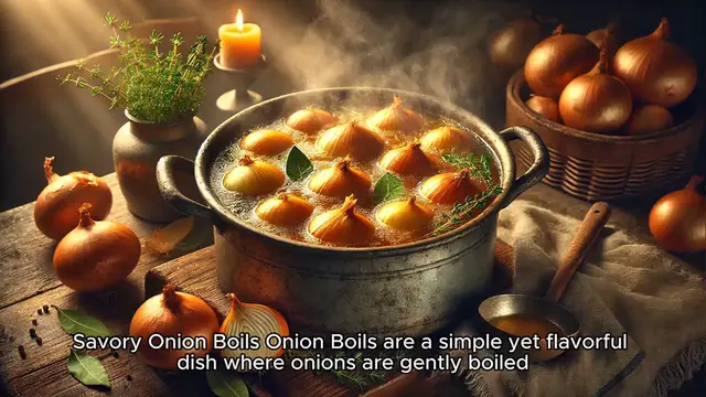'Video thumbnail for Savory Onion Boils'