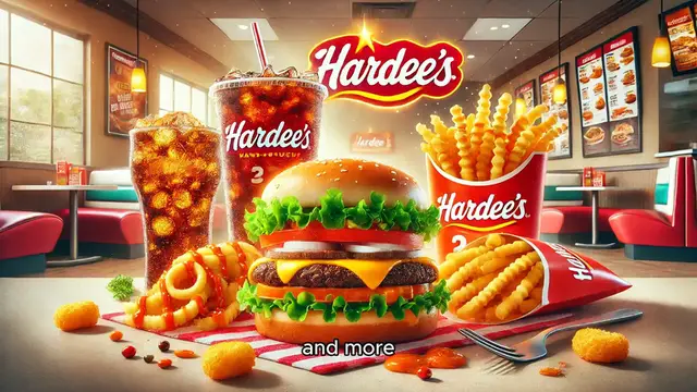 Video thumbnail for Hardee's Menu prices