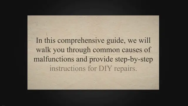 Video thumbnail for Igloo Ice Maker Troubleshooting: A Comprehensive Guide to Diagnosing and Fixing Common Malfunctions