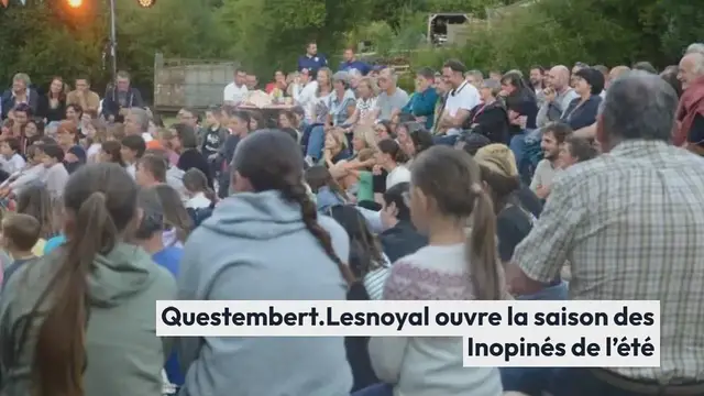 Video thumbnail for Questembert. Lesnoyal ouvre la saison des Inopinés de l’été