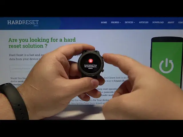 Video thumbnail for How to Lock Top Screen in XIAOMI Amazfit GTR – Screen Protection