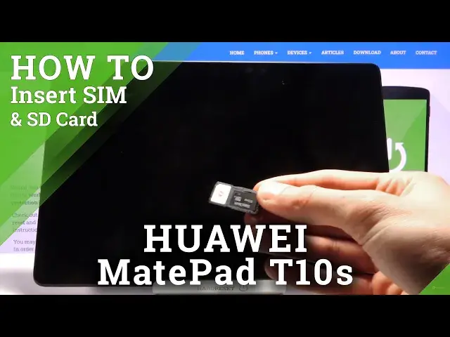 Video thumbnail for How to Insert SIM & SD Card in HUAWEI MatePad T10S – SIM & SD Input