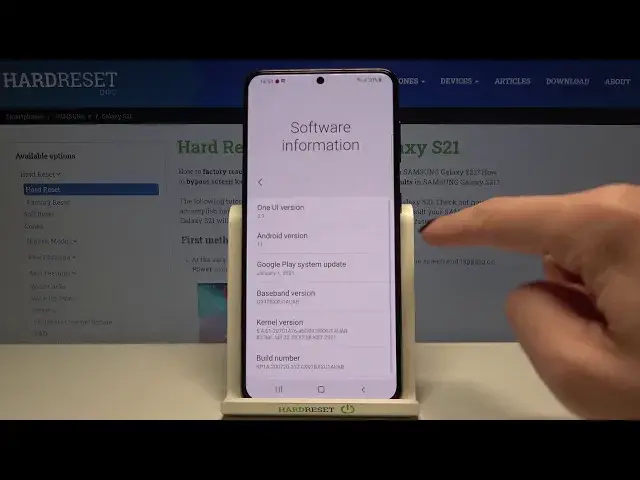 'Video thumbnail for How to Check Android Version in SAMSUNG Galaxy S21 – About Phone Info'