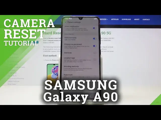 'Video thumbnail for How to Reset Camera in SAMSUNG Galaxy A90 5G – Restore Camera Settings'