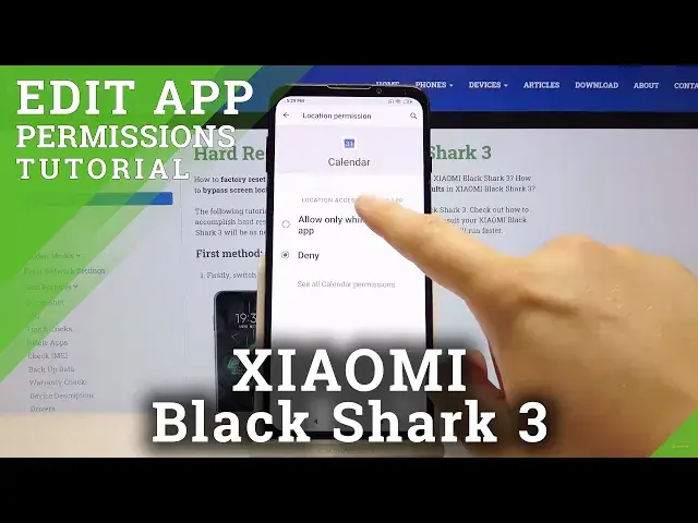 Video thumbnail for How to Enter App Permissions in Xiaomi Black Shark 3 – Control App Permissions