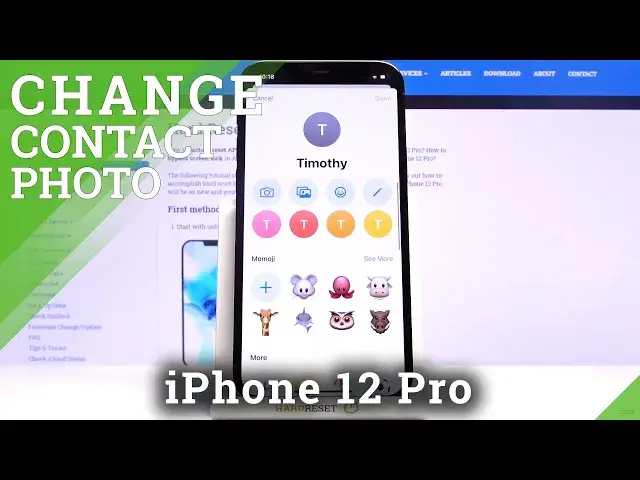 'Video thumbnail for How to Add Photo to Contact on iPhone 12 Pro – Personalize Contact Profile'