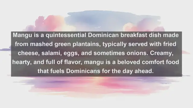 Video thumbnail for Culinary Delights: Top 10 Mouthwatering Foods in the Dominican Republic