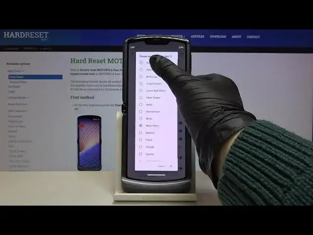 Video thumbnail for How to Change Ringtone in MOTOROLA Razr 5G – Find Ringtone List