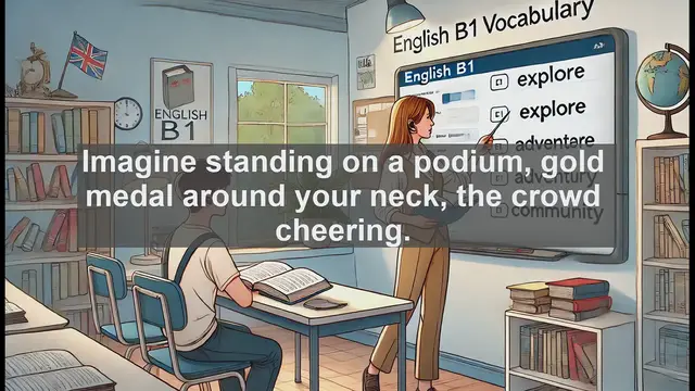 Video thumbnail for 2500 Must Know CEFR B1 Vocabulary - Understanding 'Winner': Mastering Success in English