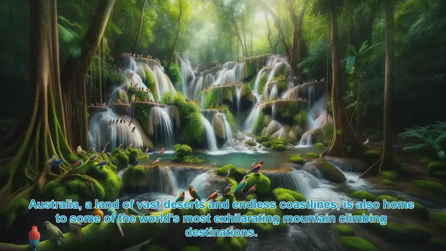 Video thumbnail for Scaling Australia's Vertical Wonders: Top 10 Mountain Climbing Destinations