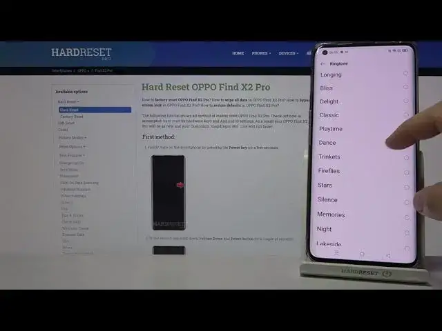 Video thumbnail for Alarm Tones on OPPO Find X2 Pro – Available Sounds of Alarms
