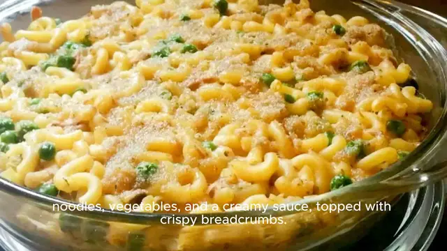 Video thumbnail for Tuna noodle casserole recipe