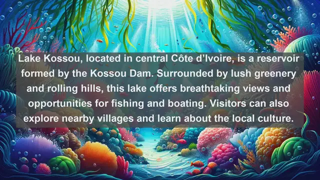 Video thumbnail for Discover the Beauty: Top 10 Famous Lakes in Côte d’Ivoire