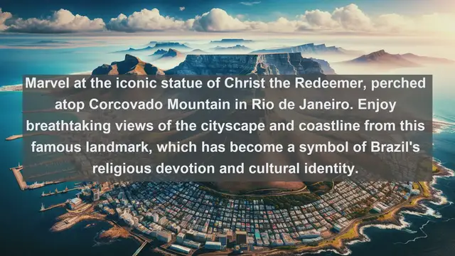 Video thumbnail for Unveiling Brazil's Hidden Treasures: Top 10 Must-Visit Landmarks and Attractions Across the Country