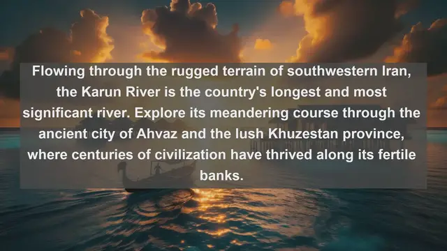 Video thumbnail for Exploring Iran's Natural Marvels: Top 10 Famous Rivers Unveiled