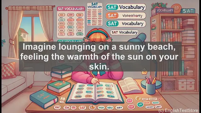 Video thumbnail for 5000 Must Know SAT Vocabulary - SAT Vocabulary: Understanding and Using the Word 'Bask'