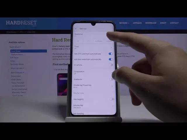 Video thumbnail for How to Change Photo Resolution in ZTE Axon 11 5G – Open Camera Settings