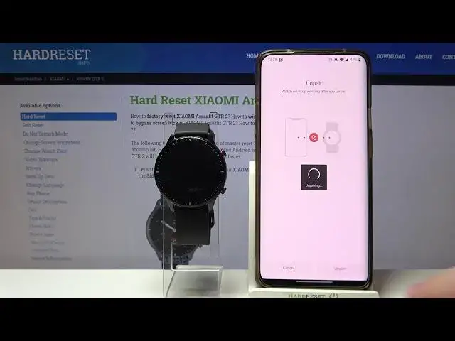 Video thumbnail for How to Unpair XIAOMI Amazfit GTR 2 – Disconnect Devices