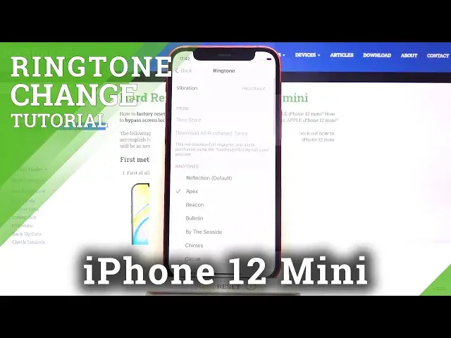'Video thumbnail for How to Change Ringtone on iPhone 12 mini – Ringtone Settings'