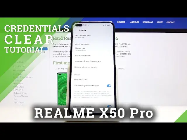 'Video thumbnail for How to Clear Credentials in Realme X50 Pro- Delete All Licenses'