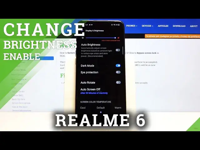 Video thumbnail for How to Enable Auto-Brightness in Realme 6 – Adjust Screen Brightness