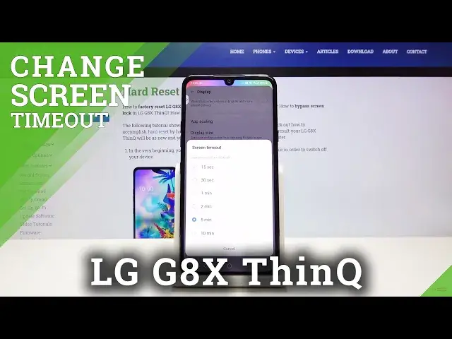 Video thumbnail for How to Set Up Screen Timeout in LG G8X ThinQ – Adjust Sleep Time