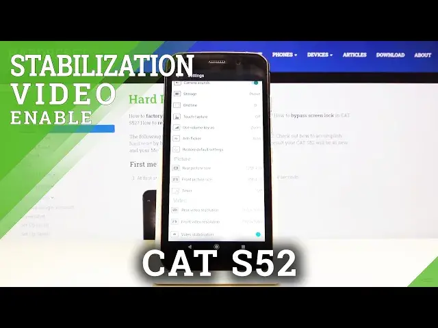 Video thumbnail for How to Activate Image Stabilization in CAT S52
