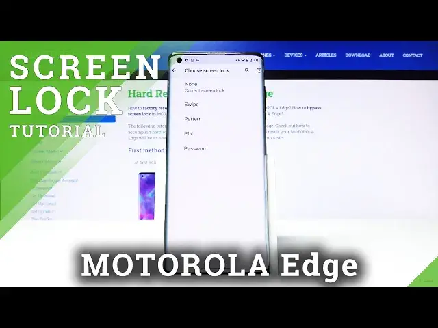 Video thumbnail for How to Set Up Screen Lock in Motorola Edge – Choose Locking Method
