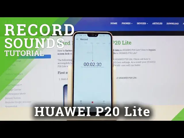 Video thumbnail for How to Record Sounds in HUAWEI P20 Lite – Use Sounds Recorder