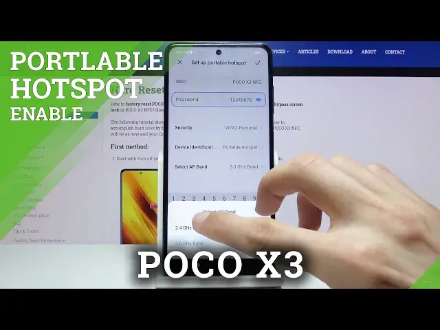'Video thumbnail for How to Activate Portable Hotspot in POCO X3 – Network Access Point'
