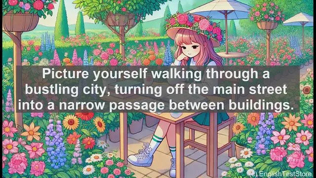 Video thumbnail for 5000 Must Know SAT Vocabulary - What is an Alley? Definition, Usage, and Common Mistakes