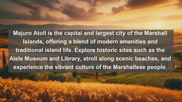 Video thumbnail for Discovering the Marshall Islands: Top 10 Must-Visit Attractions in the Pacific Paradise