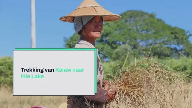 Video thumbnail for TREKKING VAN KALAW NAAR INLE LAKE: ALLES WAT JE MOET WETEN!