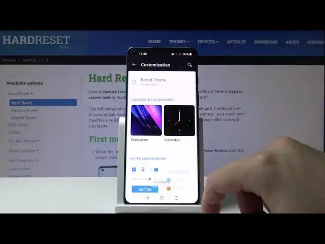 'Video thumbnail for OnePlus 8 and Screen Style – Apply New Device Theme'