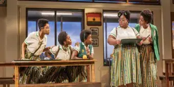 Video thumbnail for Exclusive: Watch a Scene from SCHOOL GIRLS; OR, THE AFRICAN MEAN GIRLS PLAY on Broadway