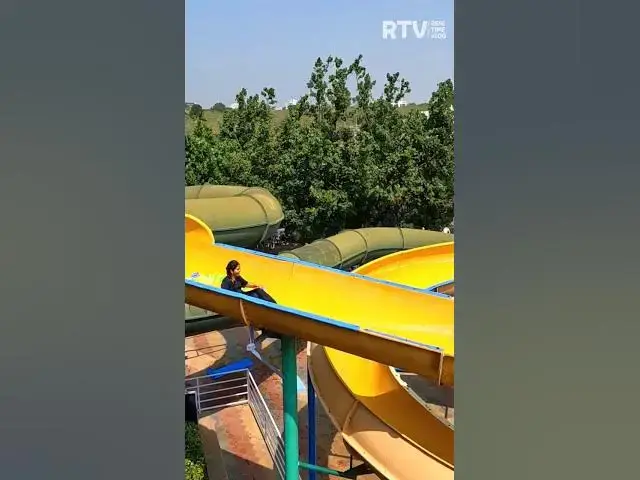 Video thumbnail for Tube 🌊 Water Slide - Water Park #waterpark #shorts