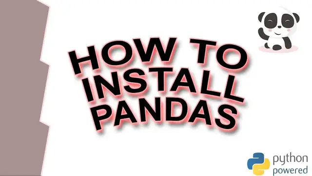 'Video thumbnail for How to Install Pandas in Python'