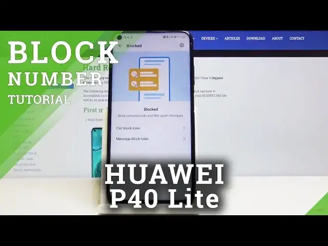 'Video thumbnail for How to Block Number in HUAWEI P40 Lite – Block Calls / Messages'