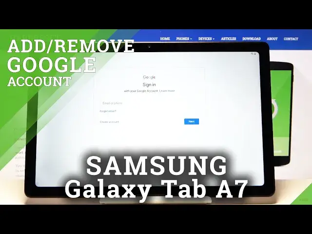 Video thumbnail for How to Add Google Account on SAMSUNG Galaxy TAB A7 2020 – Remove Google User