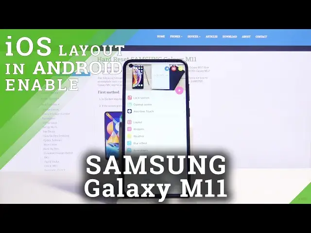 'Video thumbnail for How to Download iOS launcher on SAMSUNG Galaxy M11 – Install iOS Menu'