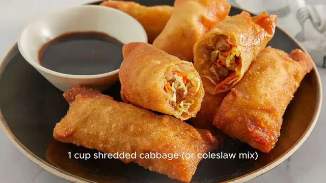 Video thumbnail for Egg roll recipe